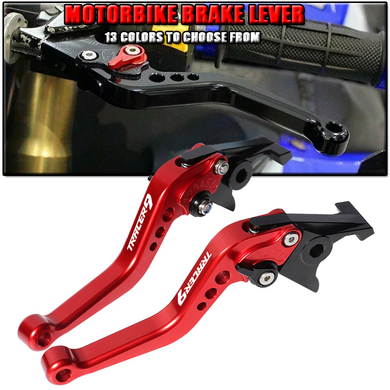 Cnc Aluminum Adjustable Brake Clutch Levers - ヤマハトレーサー 9/トレーサー 9 GT オートバイショートブレーキクラッチレバーアルミ CNC