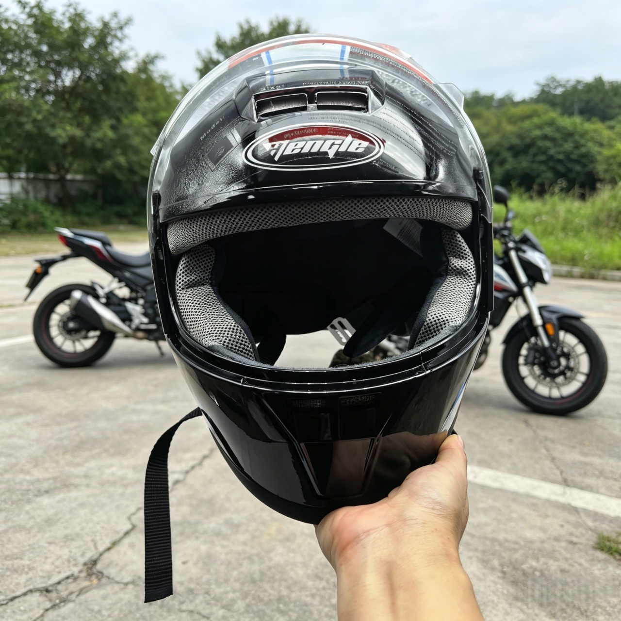 Dual Visor Motorcycle Racing Helmet - フルフェイスオートバイヘルメット デュアルバイザー レーシングヘルメット 曇り止め モトクロススクーター ストリートヘルメット