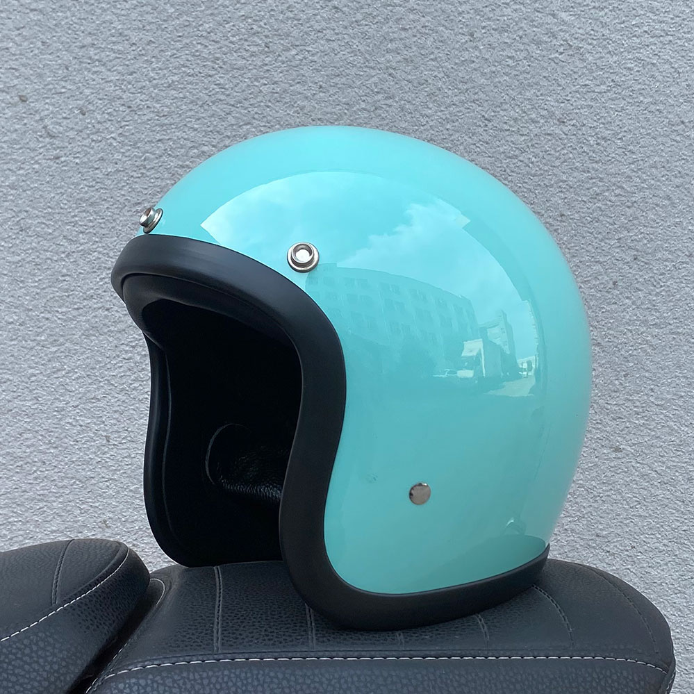 Vintage Open Face Retro Helmet - TT&COCASCOS オートバイヘルメット ジェット ヴィンテージ 500TX オープンフェイス