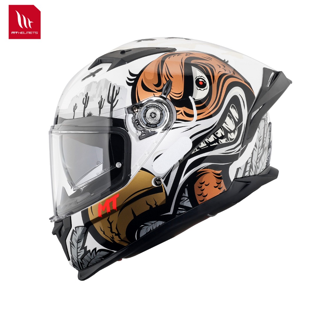 Dual Visor Motorcycle Racing Helmet - 新しいオートバイヘルメットシャープ 5 つ星レーシング Mt スペインブレーカー Sv