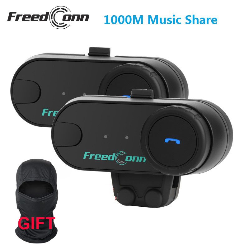 Freedconn-オートバイ用のBluetoothヘッドセ - Universal Motorcycle Helmet Intercom Headset のレビューと価格