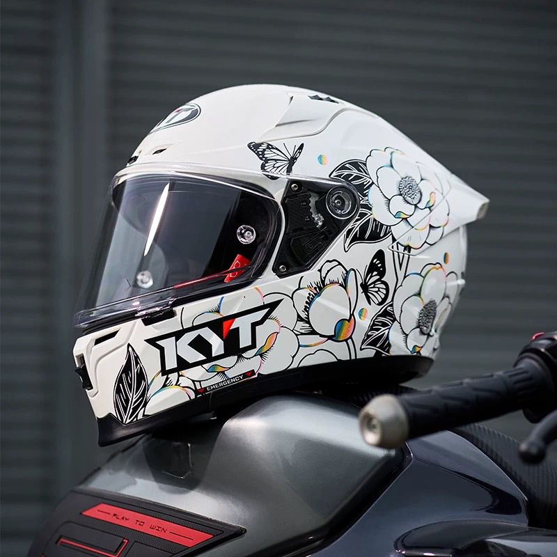 HOT KYT ST カーボンファイバーバイクヘルメット プ - Carbon Fiber Lightweight Motorcycle Helmet のレビューと価格