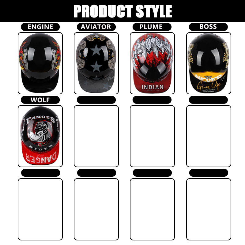 大人と子供のためのオープンフェイスサマーヘルメット,レトロ, - Vintage Open Face Retro Helmet のレビューと価格