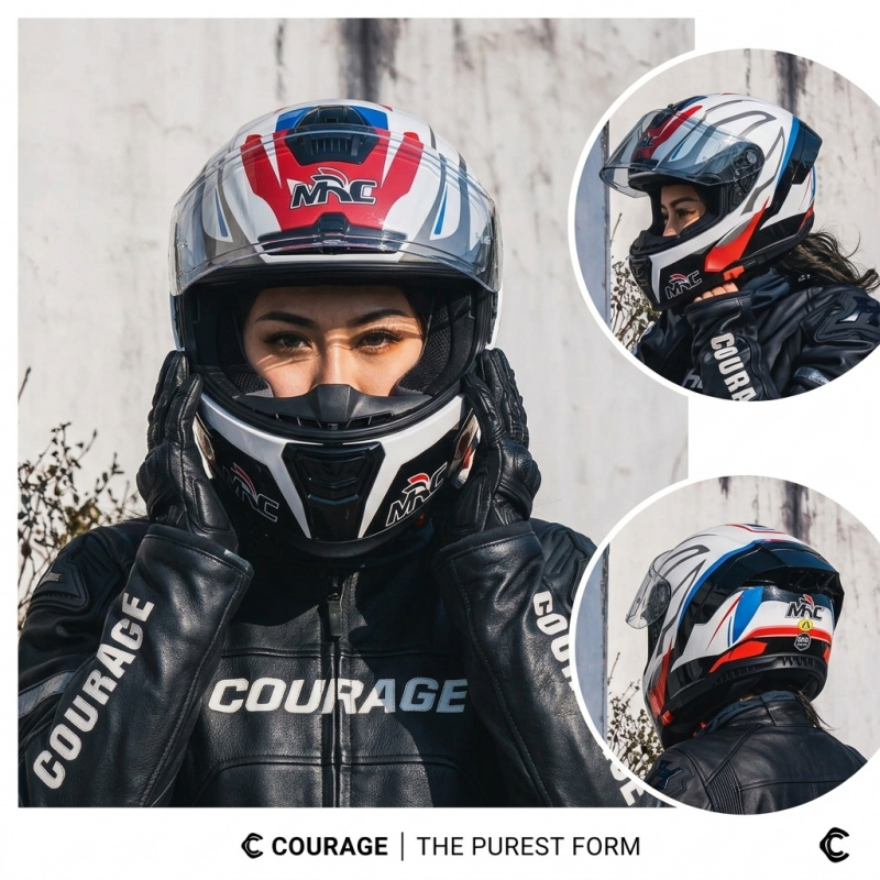 2026 MRC フルフェイス オートバイヘルメット モジュ - Dual Visor Motorcycle Racing Helmet のレビューと価格