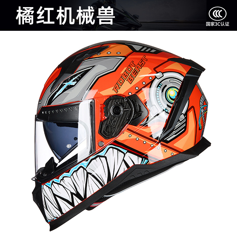GXTフルフェイスオートバイヘルメット 3C認証 Bluet - Full Face Motorcycle Helmet With Bluetooth のレビューと価格