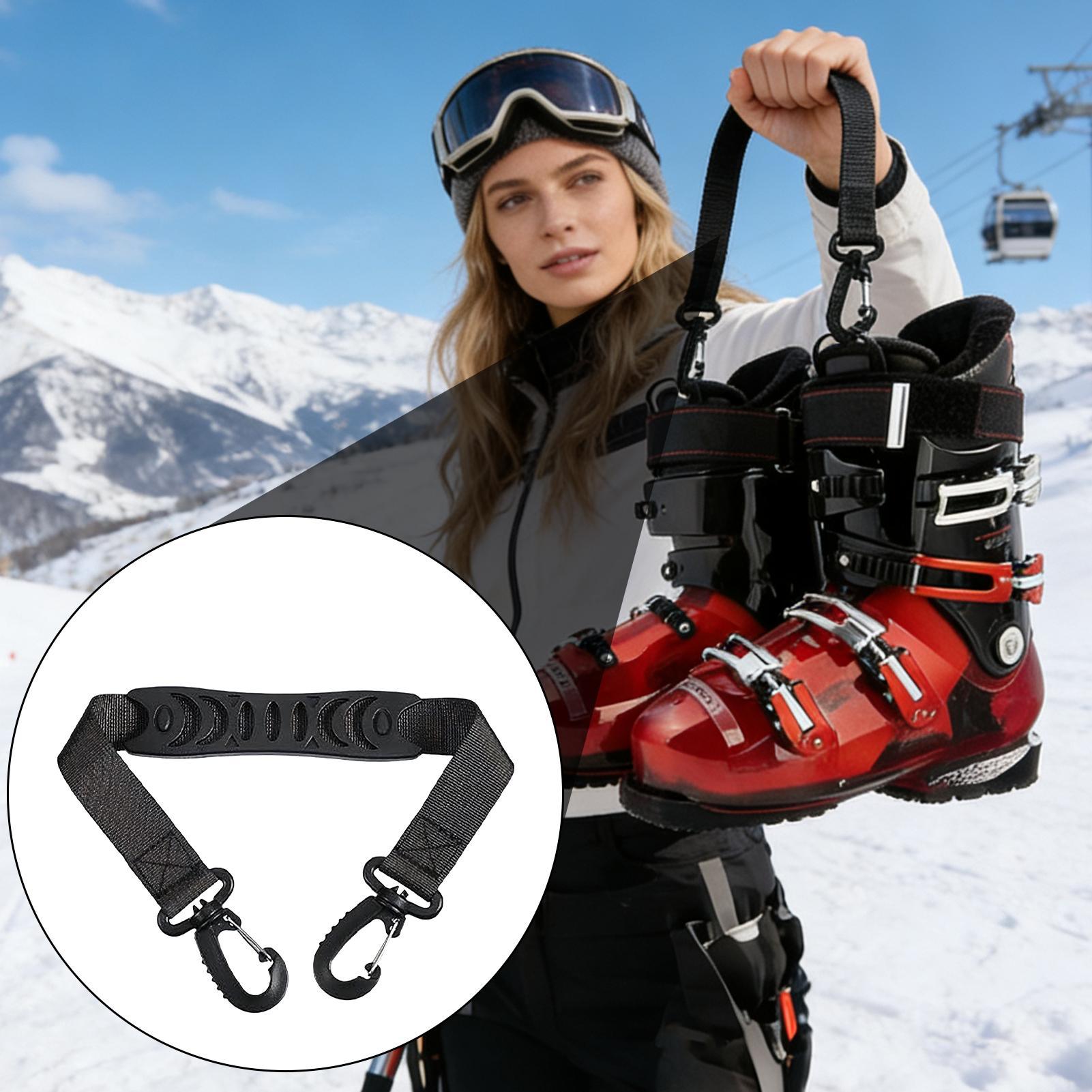 スキーブーツストラップ ギア ショルダー スリング スキーキ - Riding Gear のレビューと価格