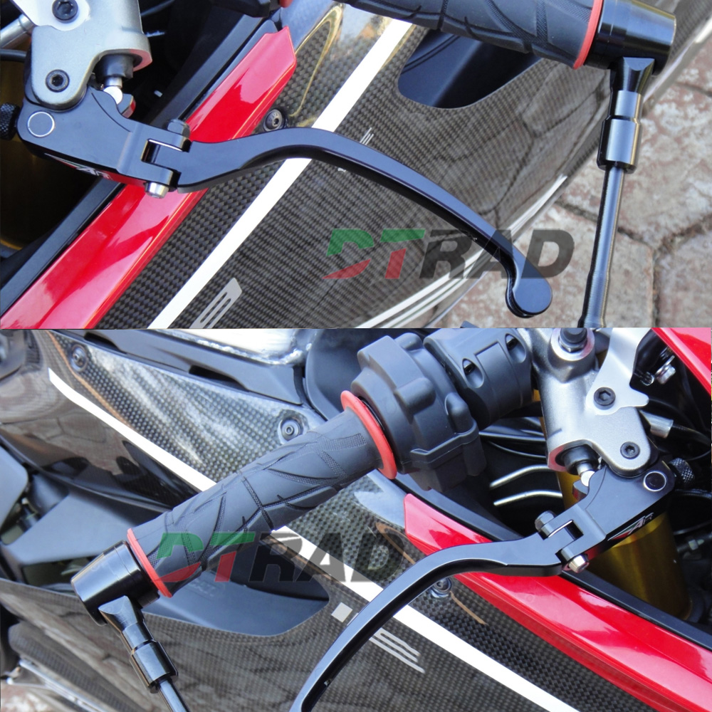ドゥカティ パニガーレ/ストリートファイター V4/S V2 - Cnc Aluminum Adjustable Brake Clutch Levers のレビューと価格