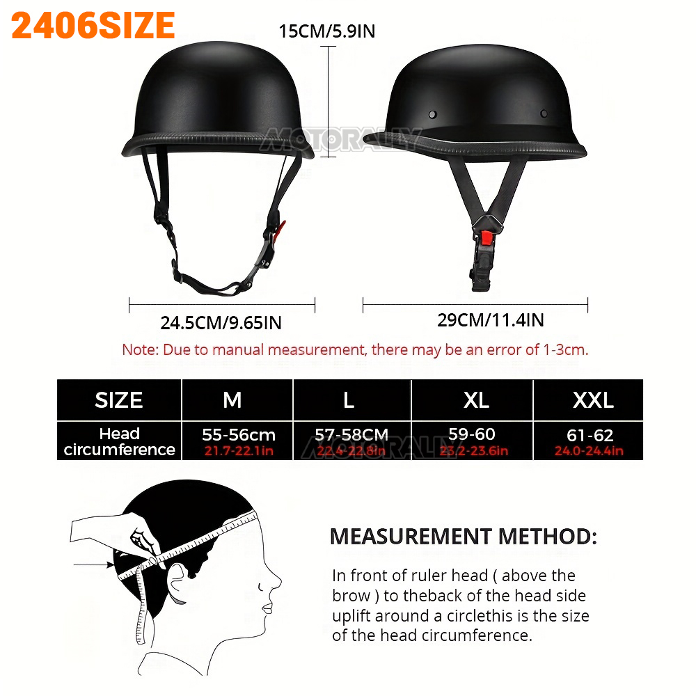 オートバイヘルメット ヴィンテージオートバイヘルメット オー - Vintage Open Face Retro Helmet のレビューと価格