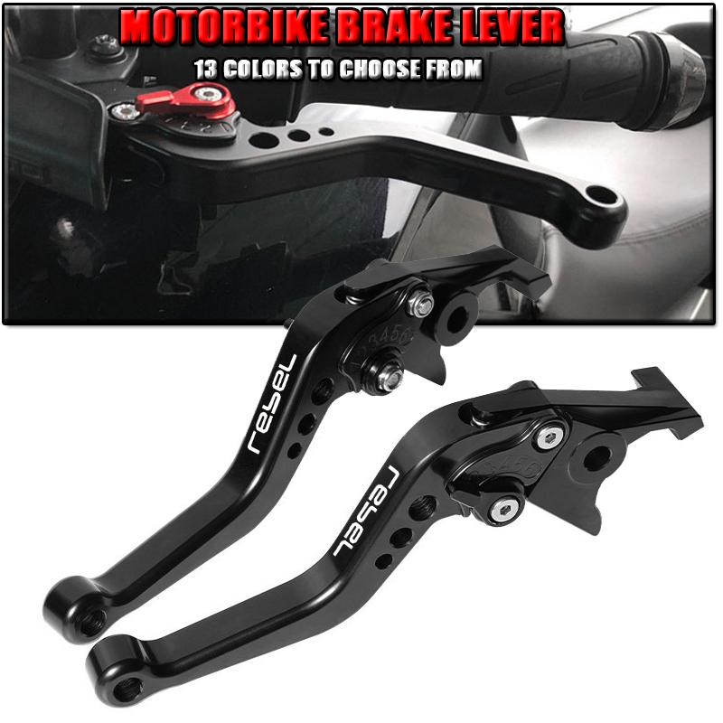 ホンダ REBEL/CM/CMX 300/500 REBEL - Cnc Aluminum Adjustable Brake Clutch Levers のレビューと価格