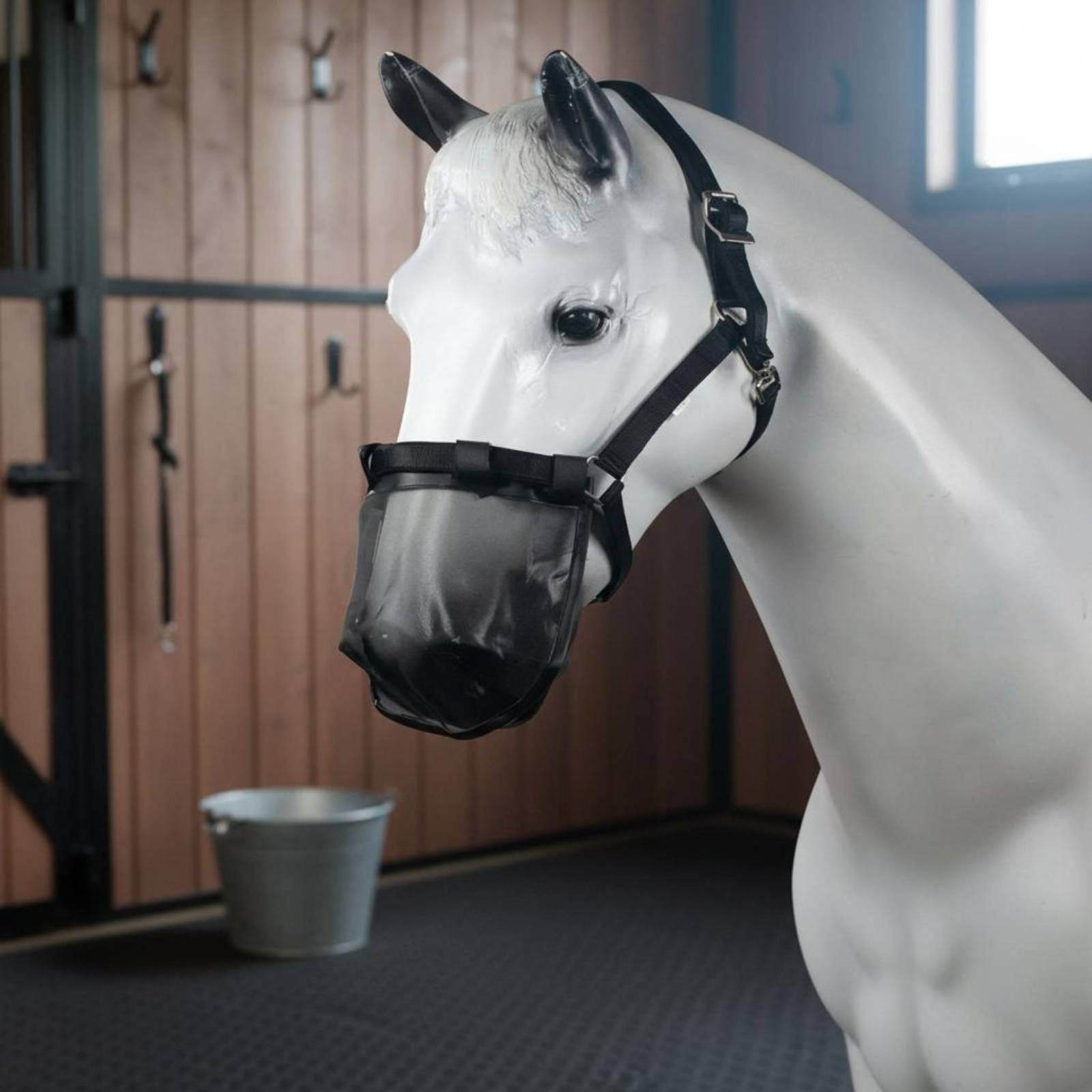 馬用鼻ガード、頑丈な馬用マズルメッシュ、馬用防虫マスク、ステ - Riding Gear のレビューと価格