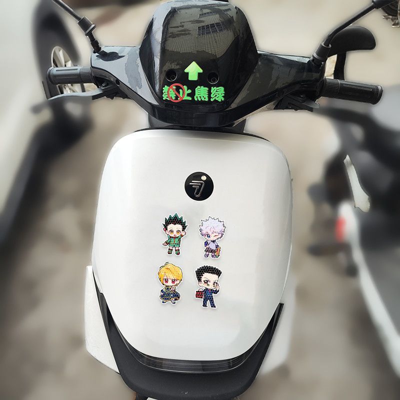 アニメフルタイムハンター 強力反射警告カーステッカー 電気自 - Motorcycle Helmets のレビューと価格