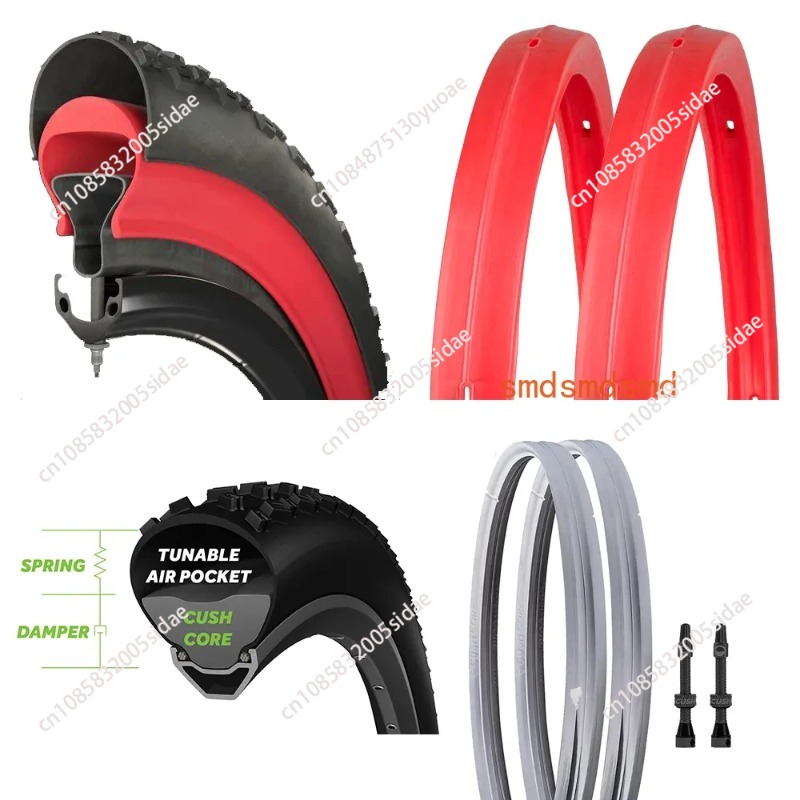 チューブレス保護タイヤパッド マウンテンバイク用真空リングイ - Riding Gear のレビューと価格