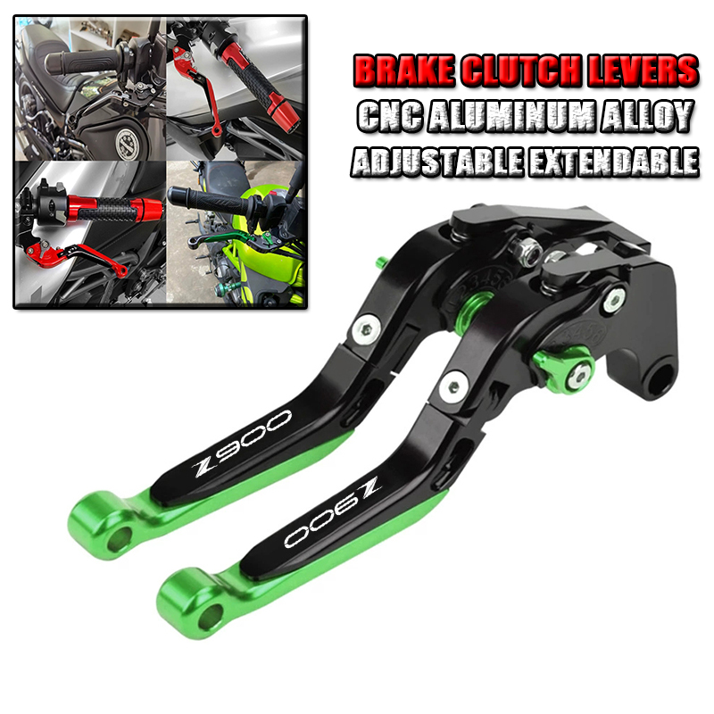 Z900 Z 900 z900 2017-2024年式対応  - Cnc Aluminum Adjustable Brake Clutch Levers のレビューと価格