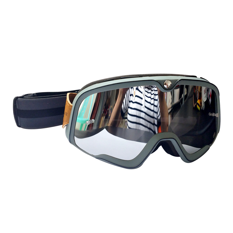 レトロモトクロスゴーグル MX オフロードダートバイクオート - Off Road Motocross Helmet Goggles Set のレビューと価格