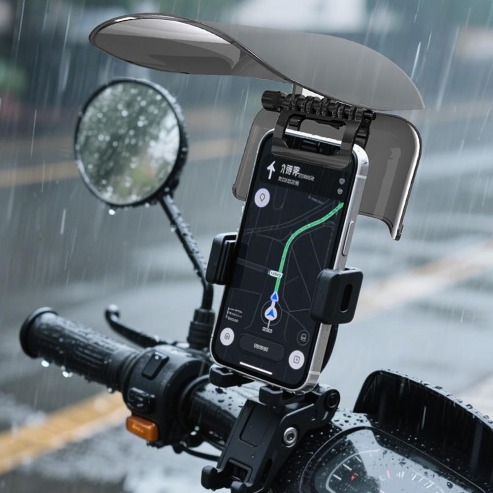サンハットスタイルの電話マウント サンシェード 雨よけ ユニ - Riding Gear のレビューと価格